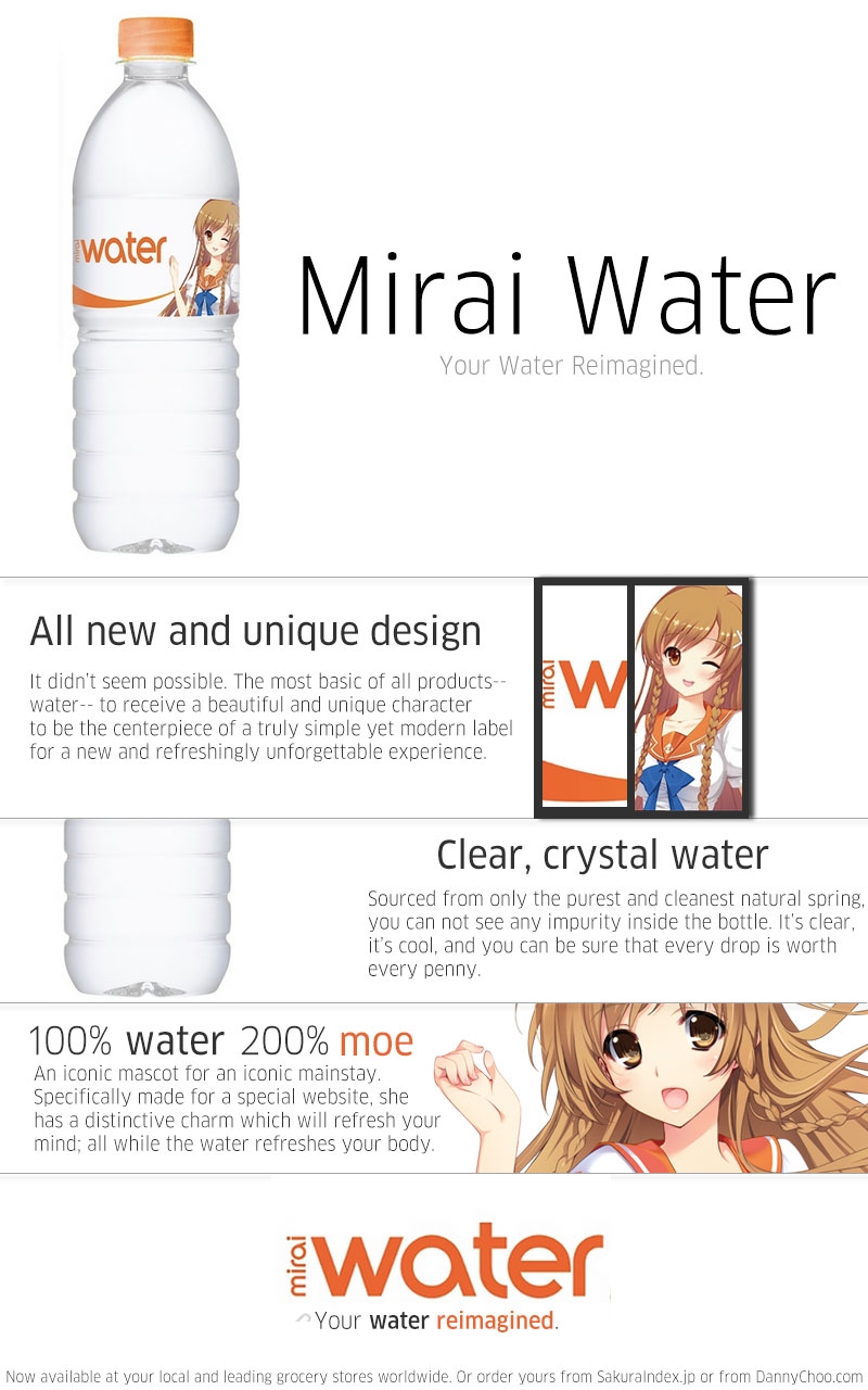 Mirai Water Apple Style Ad