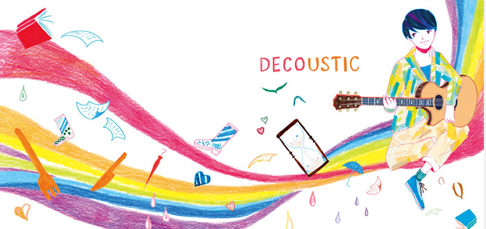 DECO*27’s self-cover album, “DECOUSTIC” is finally available digitally!