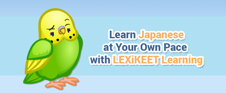 Learn Japanese at Your Own Pace with LEXiKEET