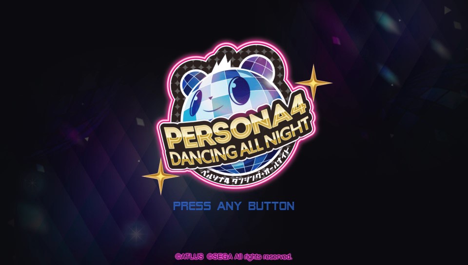 Persona 4 Dancing All Night (ペルソナ4 ダンシング・オールナイト )