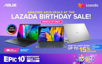 Get 15% OFF on ASUS ROG Products at the Lazada Birthday Sale!