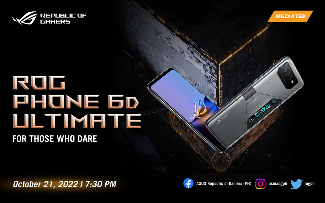 Republic of Gamers to Announce ROG Phone 6D Ultimate Series Philippines Launch on October 21 with PUBG: MOBILE ROG Heroes Showmatch