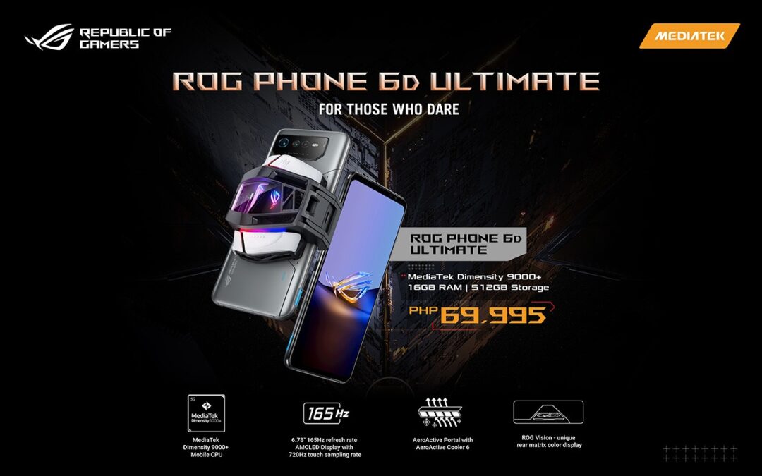 ASUS ROG Phone 6D Ultimate officially arrives in the Philippines!
