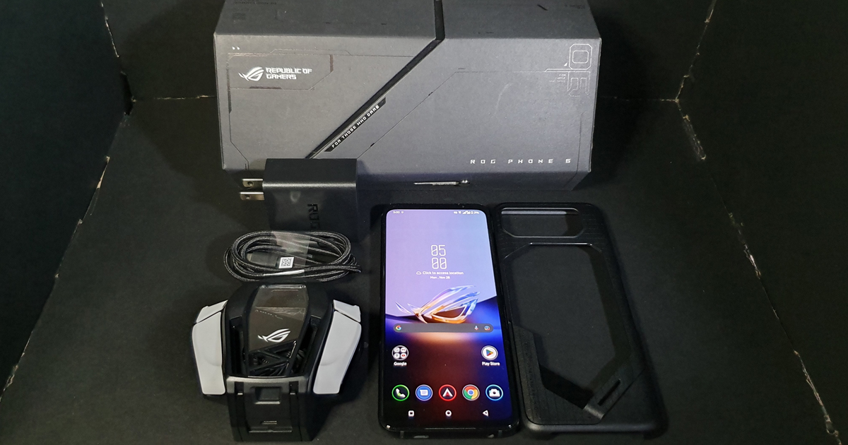 Asus ROG Phone 6D Ultimate Package