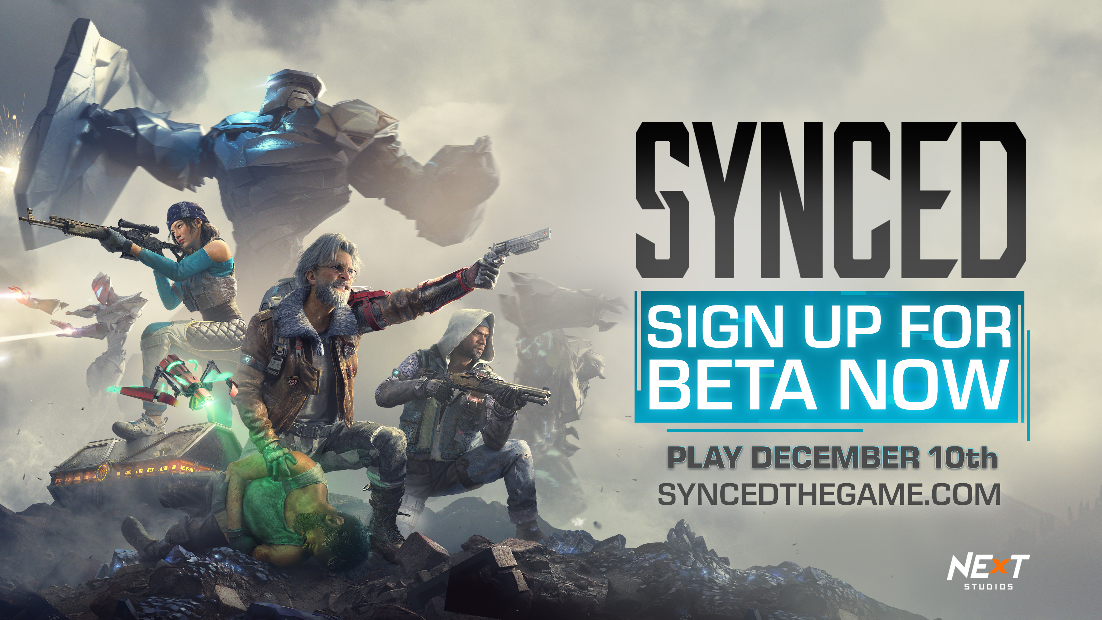 Upcoming Rogue-Looter-Shooter SYNCED Starts Open Beta December 10