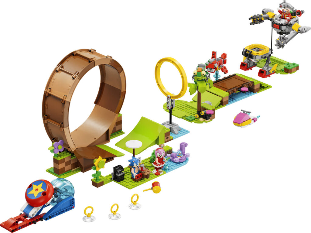 Sonic Lego Green Hill Zone Set