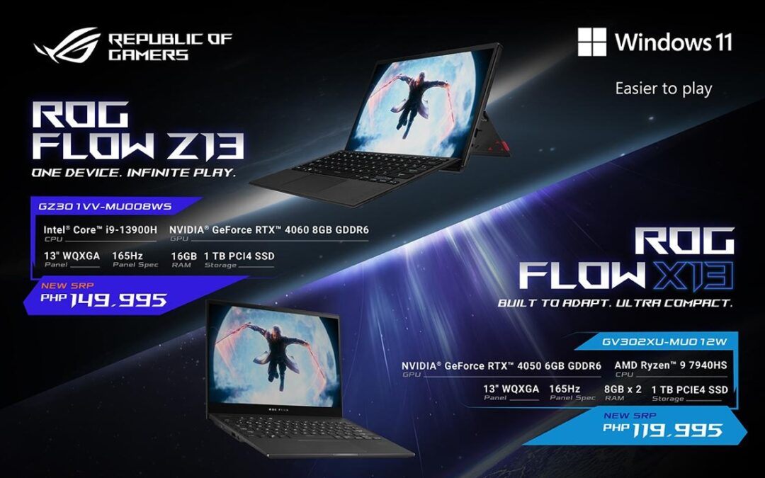 All-New ASUS ROG Flow Lineup Launched for 2023