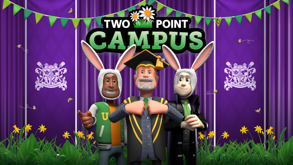 Go Egg Hunting In The Two Point Campus Free Spring Update!