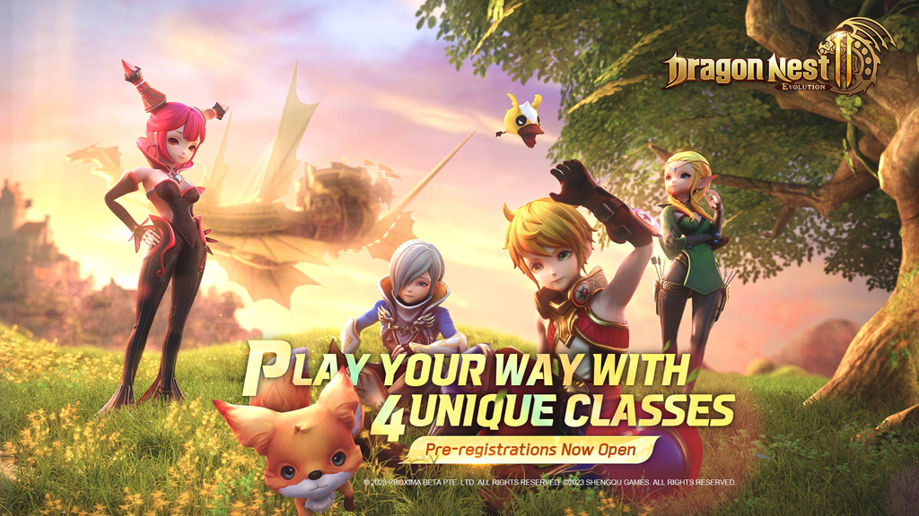 Find out what classes you can choose from in Dragon Nest 2: Evolution!