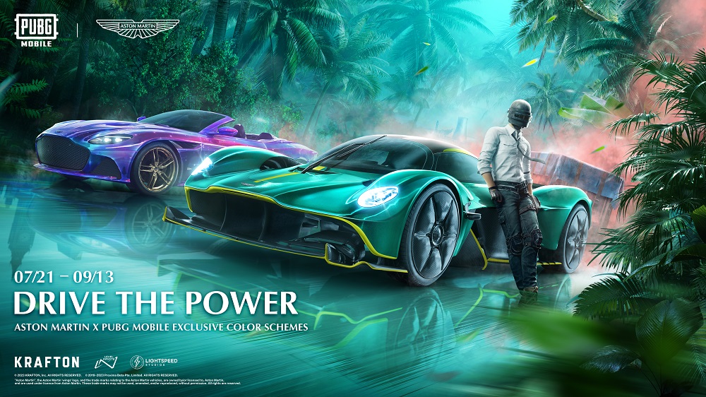 ASTON MARTIN RACES INTO THE WORLD OF PUBG MOBILE WITH THREE SIGNATURE MODELS [PRESS RELEASE]
