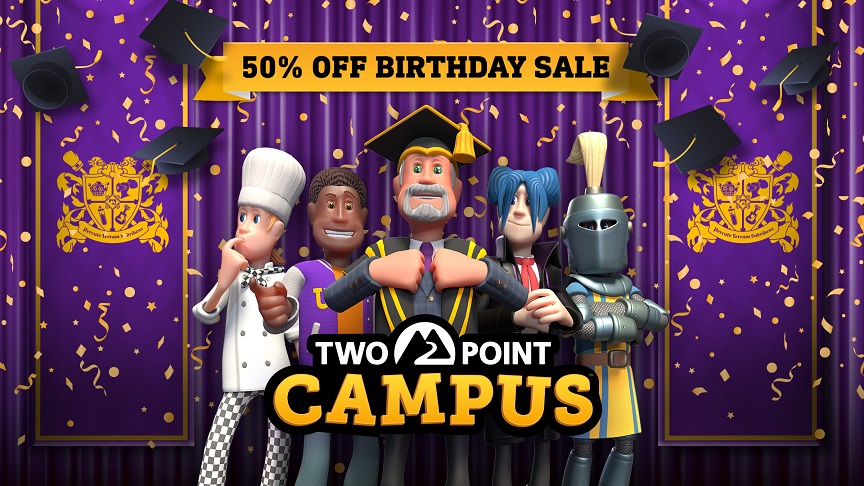 TWO POINT CAMPUS CELEBRATES ITS FIRST BIRTHDAY WITH A FREE WEEKEND  AND OUR BIGGEST SALE EVER! [PRESS RELEASE]
