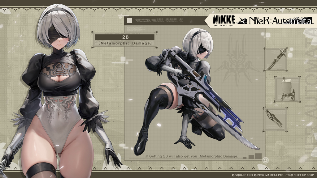Nikke x Nier Automata Collab Event - 02