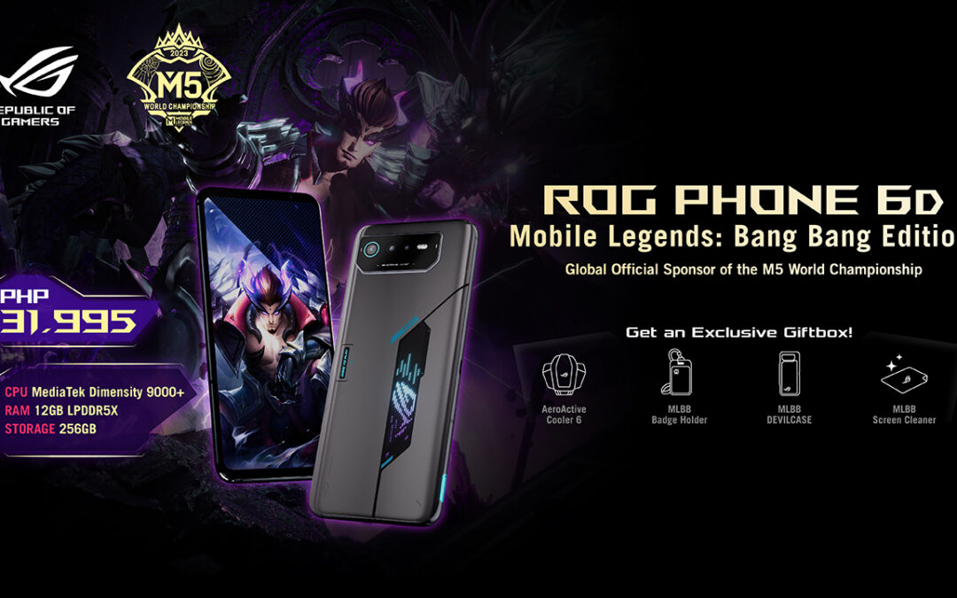ASUS Republic of Gamers Launches the ROG Phone 6D Mobile Legends Bang Bang Special Edition