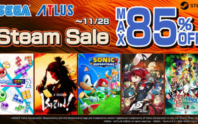 Enjoy the Best of SEGA with the STEAM® Autumn Sale!