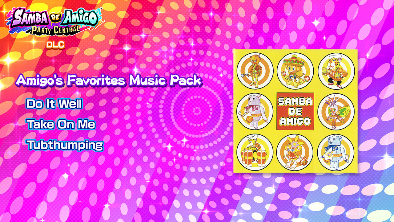 Samba de Amigo-Party Central-Kawaii-Pack-DLC-4