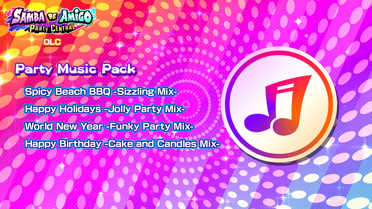 Samba de Amigo-Party Central-Kawaii-Pack-DLC-5