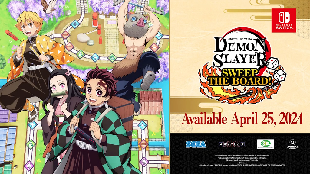 The New Demon Slayer: Kimetsu no Yaiba Game Demon Slayer – Kimetsu no Yaiba – Sweep the Board! Release Date Announcement Trailer Out Now!