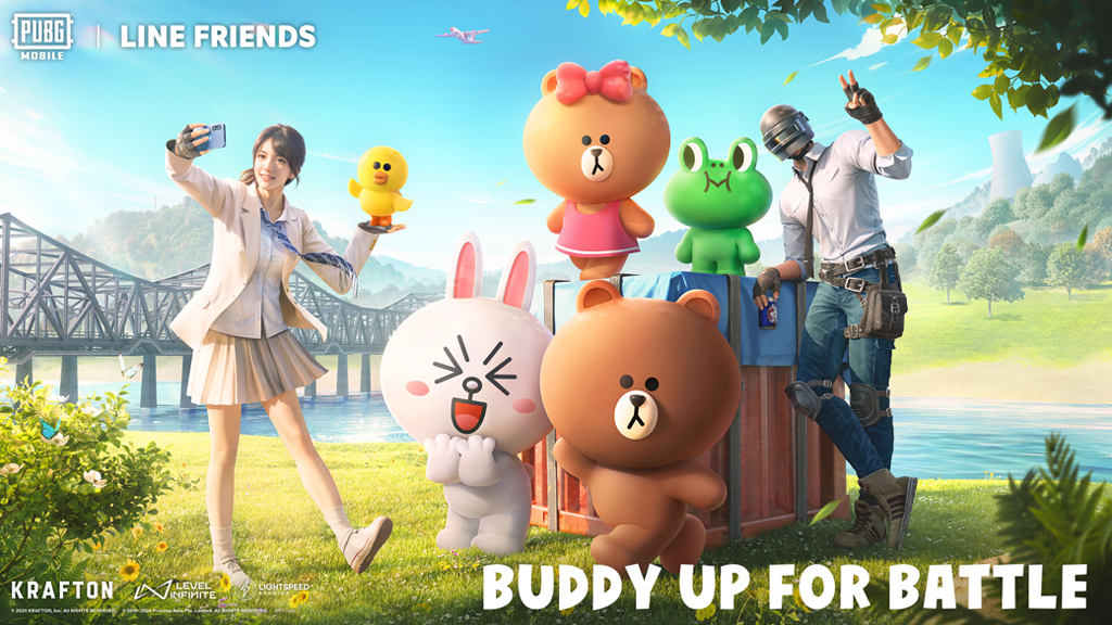 Line Friends Comes To PUBG Mobile Encouraging Players to Buddy Up for Battle