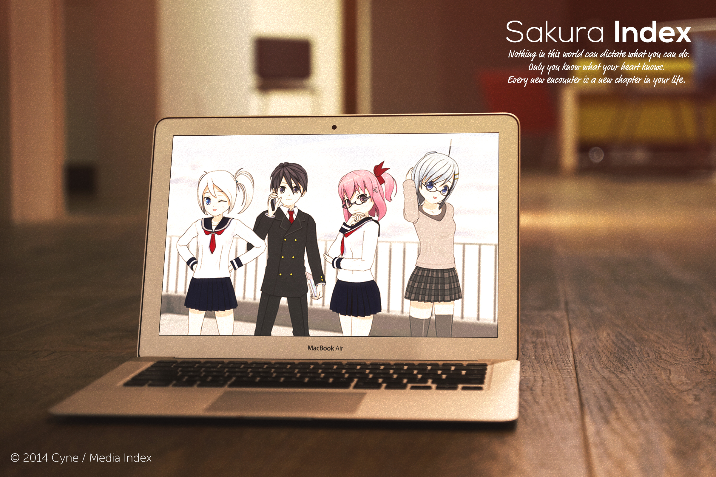 Sakura Index Wallpaper Screen